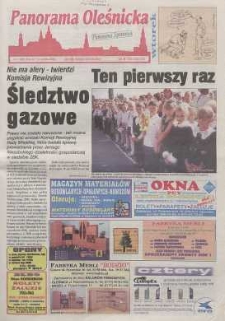Panorama Oleśnicka: tygodnik Ziemi Oleśnickiej, 2000, nr 71 (530)