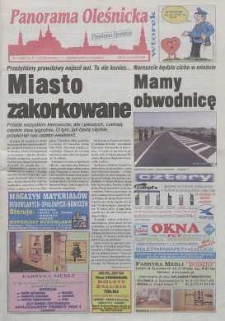 Panorama Oleśnicka: tygodnik Ziemi Oleśnickiej, 2000, nr 79 (538)