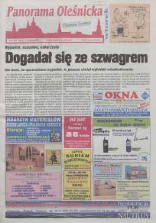 Panorama Oleśnicka: tygodnik Ziemi Oleśnickiej, 2000, nr 91 (550)