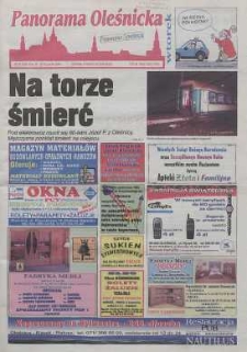 Panorama Oleśnicka: tygodnik Ziemi Oleśnickiej, 2000, nr 99 (558)