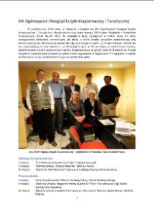 XIX Ogólnopolski Przegląd Książki Krajoznawczej i Turystycznej [Dokument elektroniczny]
