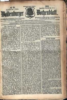 Waldenburger Wochenblatt, Jg. 27, 1881, nr 79