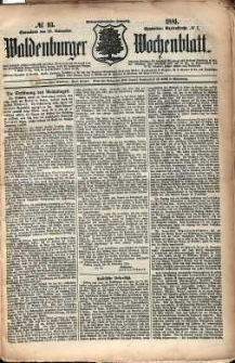 Waldenburger Wochenblatt, Jg. 27, 1881, nr 93