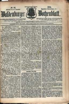 Waldenburger Wochenblatt, Jg. 27, 1881, nr 94