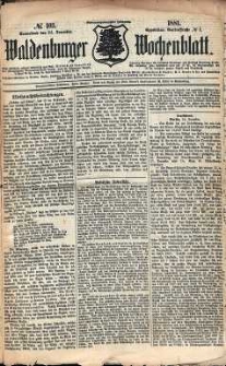 Waldenburger Wochenblatt, Jg. 27, 1881, nr 103