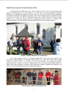 Kwietniowy spacer krajoznawczy 2010 [Dokument elektroniczny]