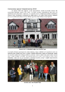 Czerwcowy spacer krajoznawczy 2010 [Dokument elektroniczny]