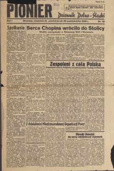 Pionier : Dziennik Dolno-Śląski, R. 1, 1945, nr 48