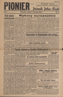 Pionier : Dziennik Dolno-Śląski, R. 1, 1945, nr 71