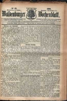 Waldenburger Wochenblatt, Jg. 32, 1886, nr 82
