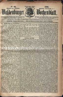 Waldenburger Wochenblatt, Jg. 32, 1886, nr 98