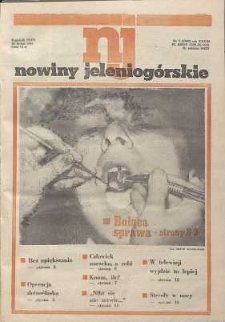Nowiny Jeleniogórskie : tygodnik PZPR, R. 28, 1985, nr 7 (1367)