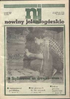 Nowiny Jeleniogórskie : tygodnik PZPR, R. 28, 1985, nr 8 (1368)