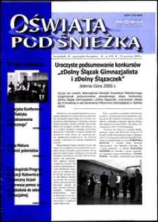 Oświata pod Śnieżką, 2005, nr 1 (9)