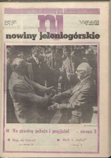Nowiny Jeleniog&oacute;rskie : tygodnik PZPR, R. 28, 1985, nr 28 (1388)