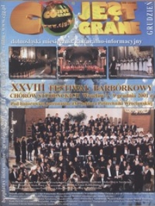 Co Jest Grane : dolnośląski miesięcznik kulturalno-informacyjny, 2001, nr 12 (94)