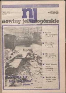 Nowiny Jeleniogórskie : tygodnik PZPR, R. 29, 1986, nr 2 (1114!)