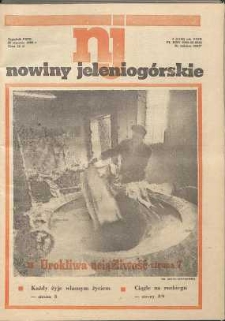 Nowiny Jeleniog&oacute;rskie : tygodnik PZPR, R. 29, 1986, nr 4 (1116!)