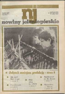 Nowiny Jeleniogórskie : tygodnik PZPR, R. 29, 1986, nr 8 (1120!)