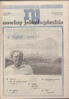 Nowiny Jeleniogórskie : tygodnik PZPR, R. 29, 1986, nr 31 (1145!)