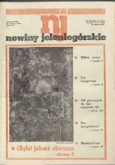 Nowiny Jeleniogórskie : tygodnik PZPR, R. 29, 1986, nr 38 (1152!)