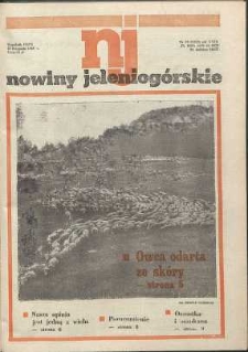 Nowiny Jeleniogórskie : tygodnik PZPR, R. 29, 1986, nr 45 (1159!)