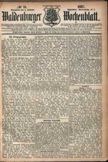 Waldenburger Wochenblatt, Jg. 33, 1887, nr 11