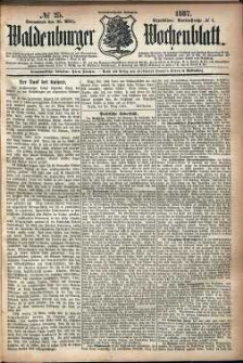 Waldenburger Wochenblatt, Jg. 33, 1887, nr 25