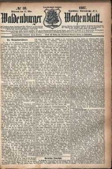 Waldenburger Wochenblatt, Jg. 33, 1887, nr 38