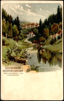 Sanatorium Berthelsdorf kreis Hirschbeg i. Schl. Riesengebirge [Dokument ikonograficzny]