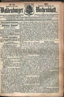 Waldenburger Wochenblatt, Jg. 33, 1887, nr 52
