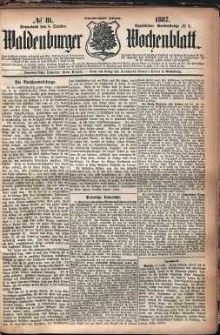 Waldenburger Wochenblatt, Jg. 33, 1887, nr 81
