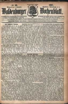 Waldenburger Wochenblatt, Jg. 33, 1887, nr 88