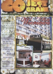 Co Jest Grane : dolnośląski miesięcznik kulturalno-informacyjny, 2002, nr 3 (97)