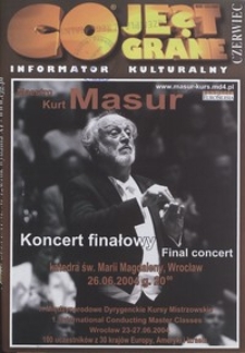 Co Jest Grane : informator kulturalny, 2004, nr 6 (124)