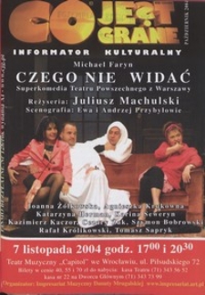 Co Jest Grane : informator kulturalny, 2004, nr 10 (128)