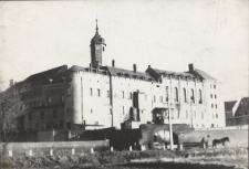 Widok Zamku Piastowskiego w Jaworze od strony południowej