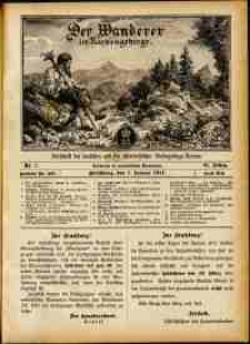 Der Wanderer im Riesengebirge, 1911, nr 1