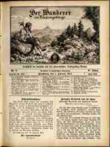 Der Wanderer im Riesengebirge, 1911, nr 2