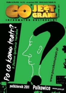 Co Jest Grane : informator kulturalny, 2011, nr 212