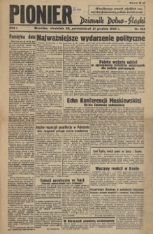 Pionier : Dziennik Dolno-Śląski, R. 1, 1945, nr 104