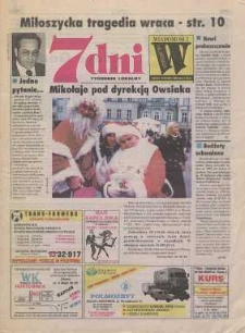 7 dni - Wiadomości Oławskie : tygodnik lokalny, 1998, nr 1 (244)