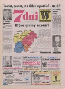 7 dni - Wiadomości Oławskie : tygodnik lokalny, 1998, nr 5 (248)