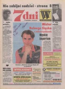 7 dni - Wiadomości Oławskie : tygodnik lokalny, 1998, nr 13 (256)