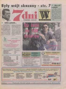7 dni - Wiadomości Oławskie : tygodnik lokalny, 1998, nr 20 (263)