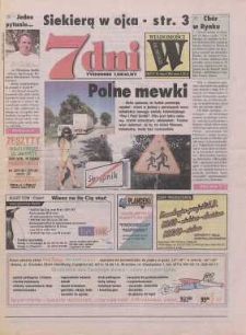 7 dni - Wiadomości Oławskie : tygodnik lokalny, 1998, nr 28 (271)