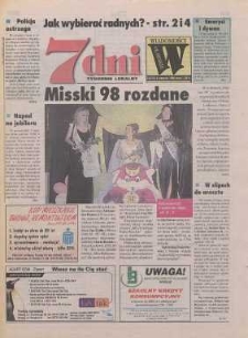 7 dni - Wiadomości Oławskie : tygodnik lokalny, 1998, nr 31 (274)