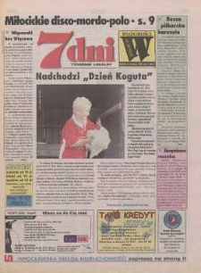 7 dni - Wiadomości Oławskie : tygodnik lokalny, 1998, nr 32 (275)