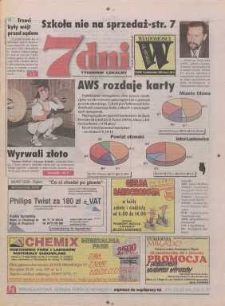 7 dni - Wiadomości Oławskie : tygodnik lokalny, 1998, nr 41 (284)