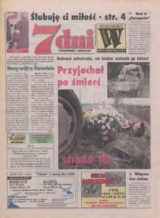 7 dni - Wiadomości Oławskie : tygodnik lokalny, 1998, nr 45 (288)